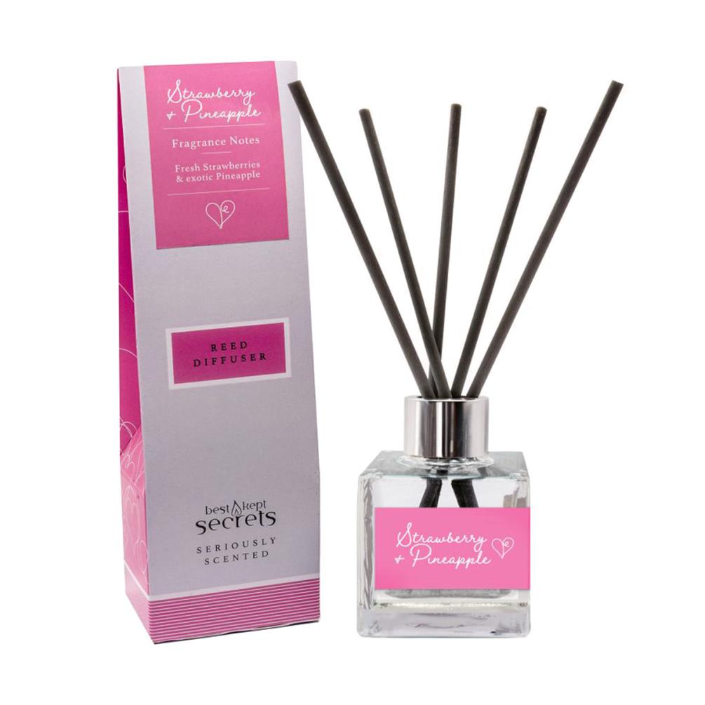 Best Kept Secrets Strawberry & Pineapple Reed Diffuser - 100ml £13.49